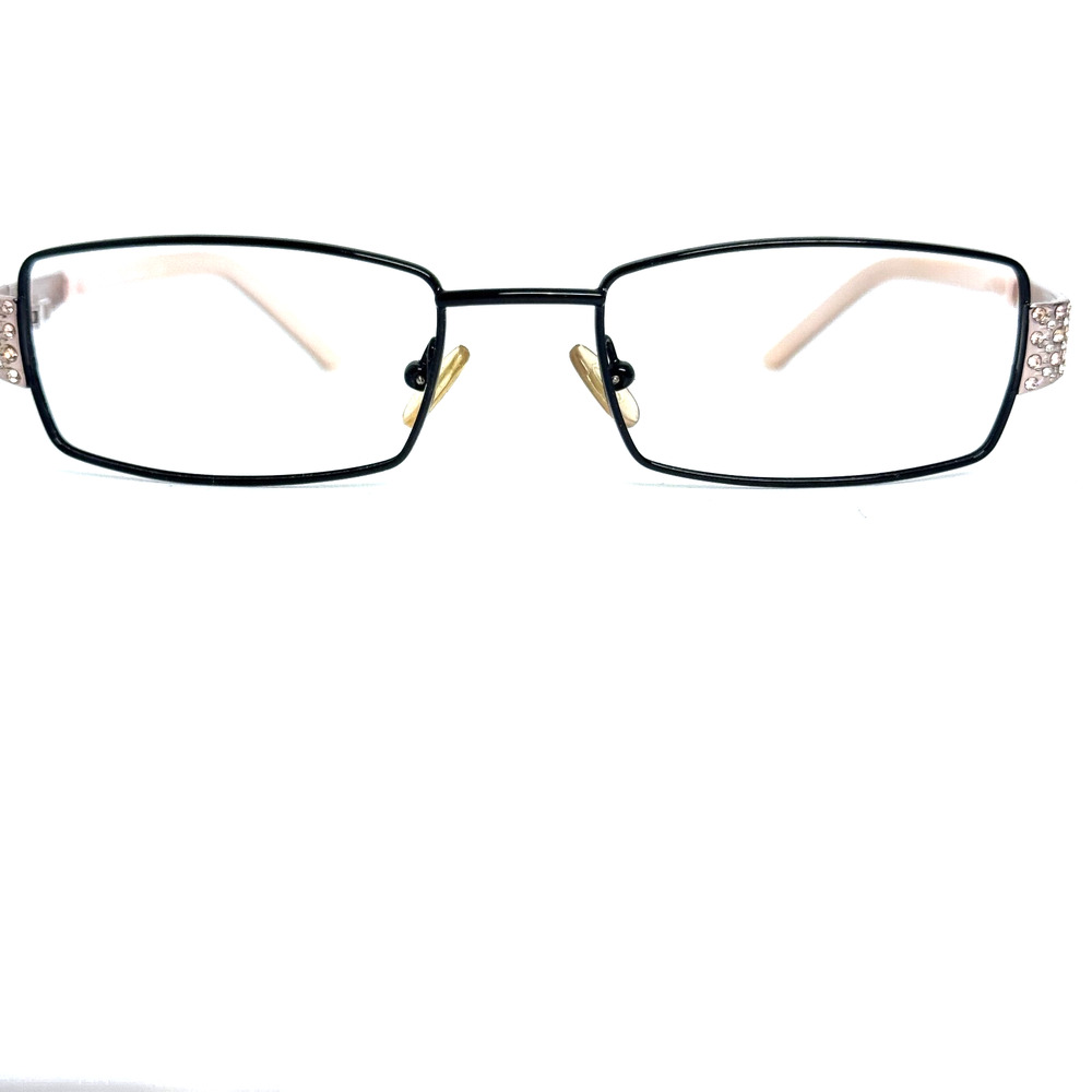 Valentino Eyeglasses Frames 0TNW 5581/U Black Pink 53-19-135 Italy FullRim 17266